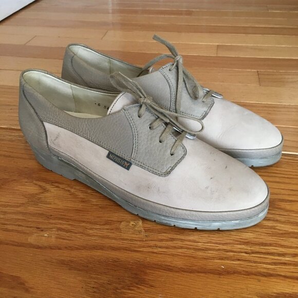 Womens Mephisto Casual Walking Shoes Suede Leather - Picture 3 of 8